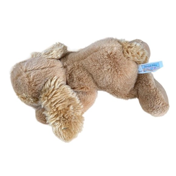 Animal Alley Plush Stuffed Animal Dog Puppy Toy Beige Cocker Spaniel Soft 11 in - Picture 1 of 6